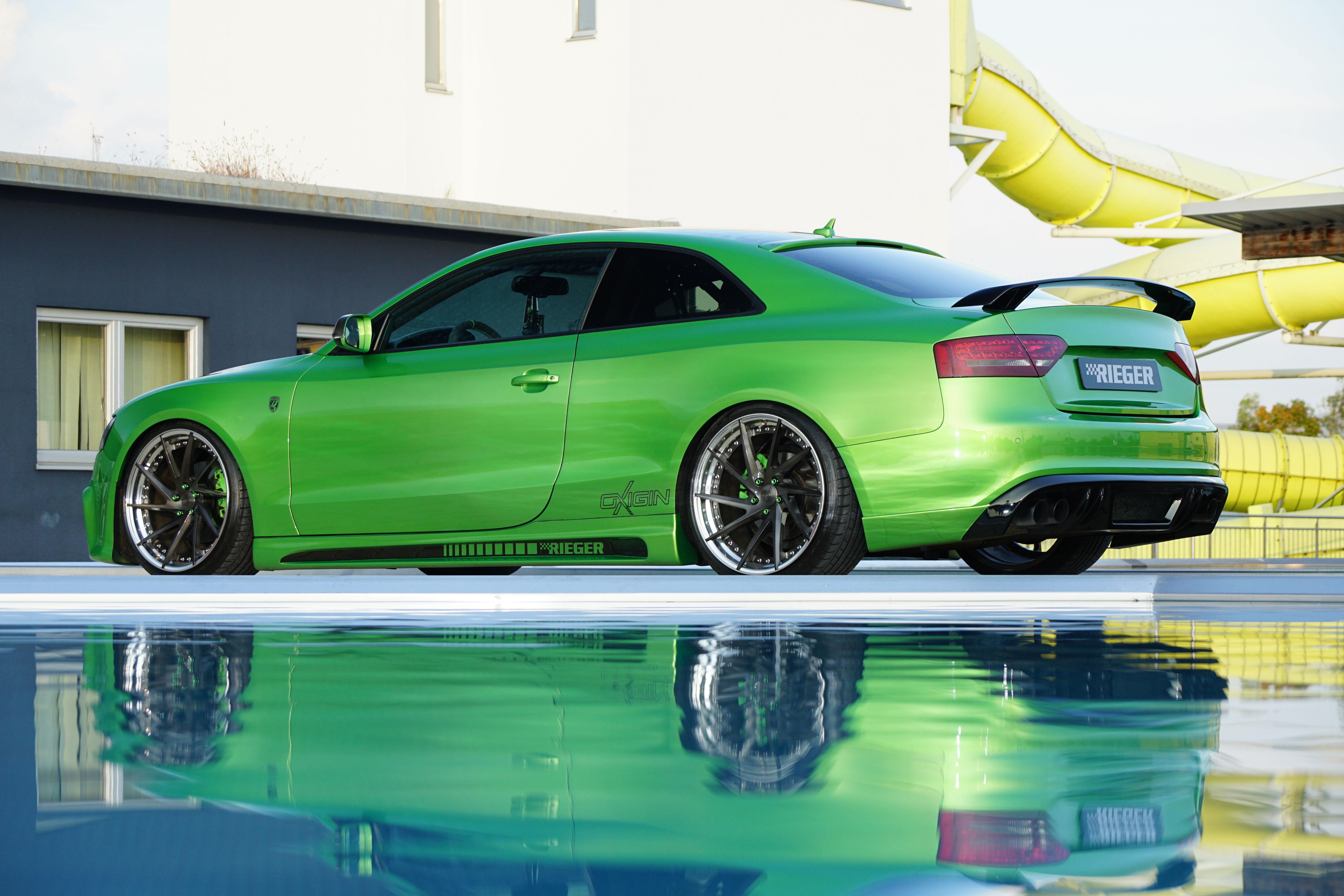 The Sweet Green“ – Audi A5 mit Tuning von Rieger und Oxigin 
